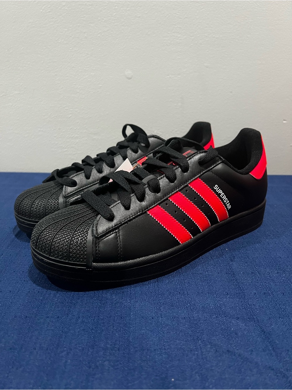 Adidas Superstar II Lucid Red/Black JQ3176 Size 11 Men’s